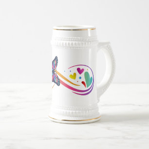 Caneca De Cerveja Símbolo Autismo Gift Mug