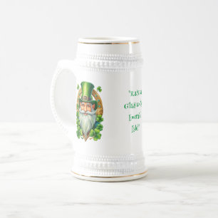Caneca De Cerveja Símbolo Celta Levanta Vidro à Ilha Emerald