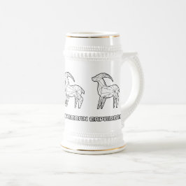 Caneca De Cerveja Sinal Zodiac Mug:Capricórnio