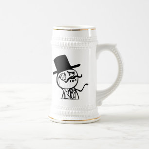 Caneca De Cerveja Sinta como um meme do senhor cómico