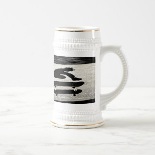 Caneca De Cerveja skateboard sanduíche
