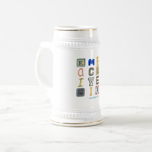 Caneca De Cerveja SlipperyJoe abraçar a diversidade metáfora LGBTQIA