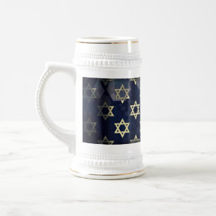 Caneca De Cerveja SlipperyJoe's Happy Hanukkah, estrela múltipla do 