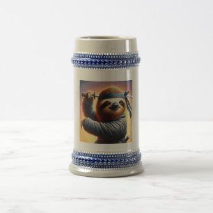 Caneca De Cerveja Sloth Ninja