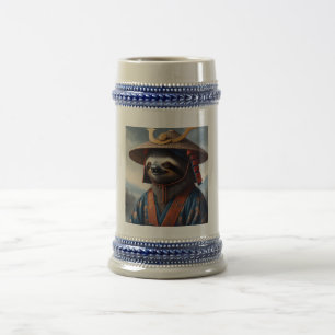 Caneca De Cerveja Sloth Samurai