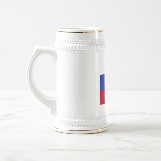 Caneca De Cerveja Slovakia Flag Emblem (Esquerda)