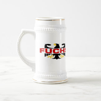Caneca De Cerveja Sobrenome de Fuchs