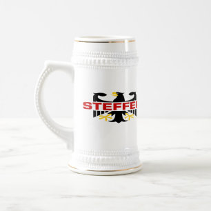 Caneca De Cerveja Sobrenome de Steffen