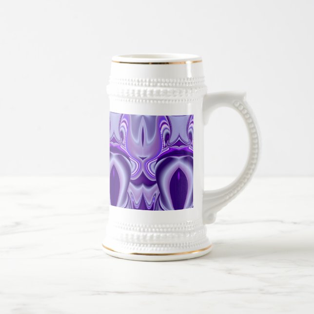 Caneca De Cerveja Sonhos de Flor Roxo (Direita)