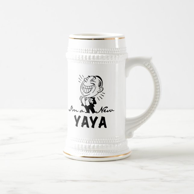 Caneca De Cerveja Sorria de Camisetas e presentes de Nova Yaya (Direita)
