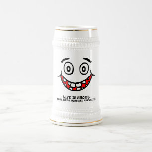 Caneca De Cerveja Sorriso quando você ainda tiver os dentes
