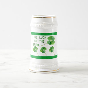 Caneca De Cerveja Sorte dos Irlandeses -