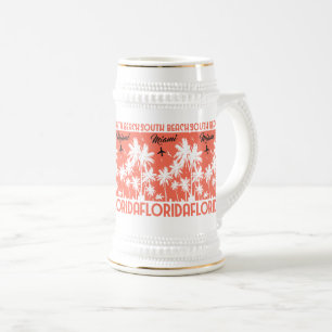 Caneca De Cerveja South Beach Miami-Florida