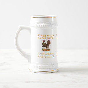 Caneca De Cerveja South Carolina Wild Game Bird, Turquia