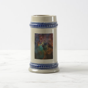 Caneca De Cerveja Stormy Seas of Lagoon Nebula em Sagitário