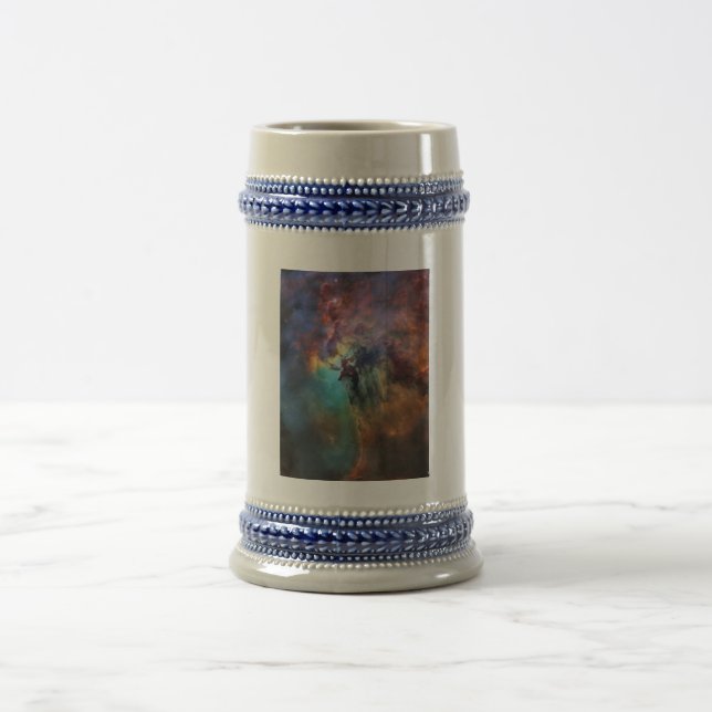 Caneca De Cerveja Stormy Seas of Lagoon Nebula em Sagitário (Centro)