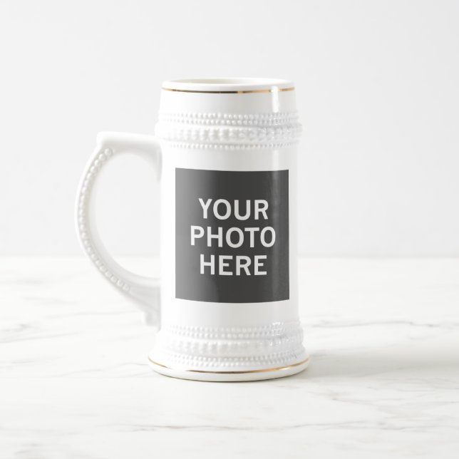 Caneca De Cerveja Sua Foto Aqui (Esquerda)