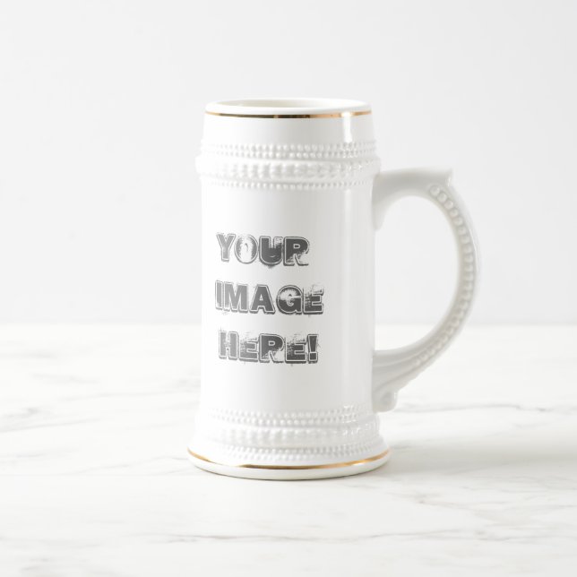 Caneca De Cerveja Sua imagem aqui!  Design feito sob encomenda da (Direita)