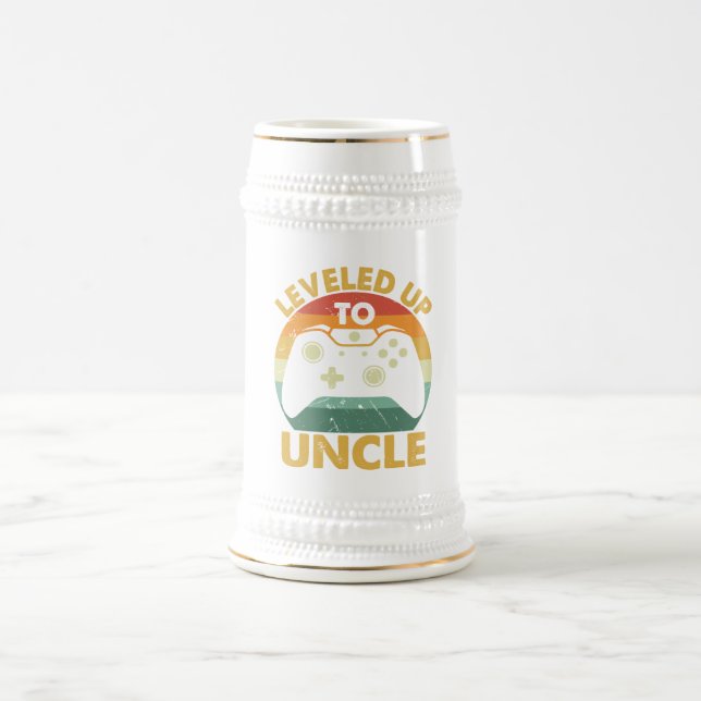 Caneca De Cerveja Subiu de Nível para Tio (Centro)