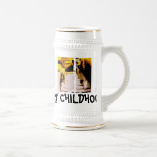 Caneca de cerveja suja de 3 caixas