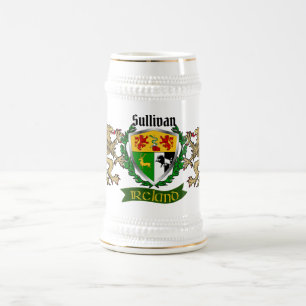 Caneca De Cerveja Sullivan/O'Sullivan Irish Shield
