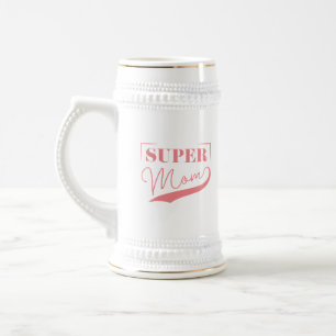 Caneca De Cerveja Super Mãe