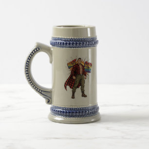 Caneca De Cerveja Super Pai - Melhor Pai de Todos os Tempos Design V