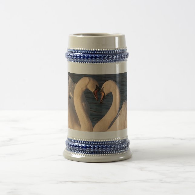 Caneca de cerveja Swans Heart 22 oz (Centro)