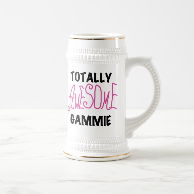 Caneca De Cerveja T-shirt e presentes cor-de-rosa totalmente (Direita)