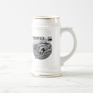 Caneca De Cerveja T-shirt e presentes do aniversário de 30 anos