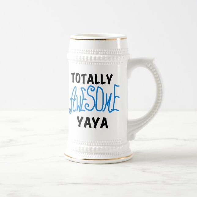 Caneca De Cerveja T-shirts e presentes totalmente incríveis da Yaya (Direita)