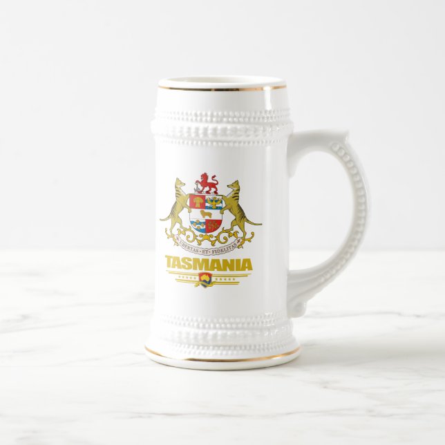 Caneca De Cerveja Tasmânia COA (Direita)