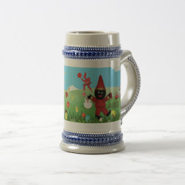 Caneca De Cerveja Tema de Nowruz Mug