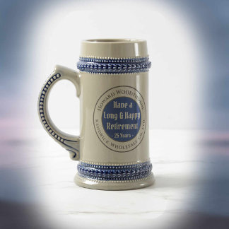 Caneca De Cerveja Tenha uma aposentadoria longa e feliz