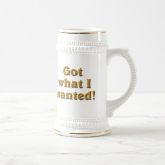 Caneca De Cerveja Tenho o que eu queria