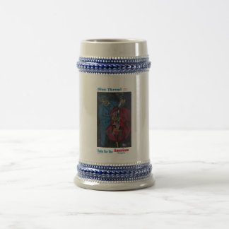 Caneca De Cerveja Ternos de Linha Azul