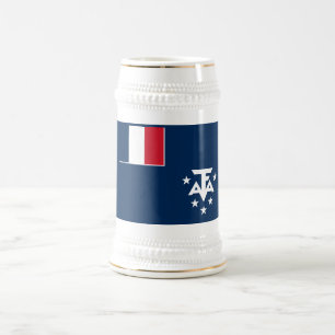 Caneca De Cerveja Terras Austrais e Antárticas Francesas