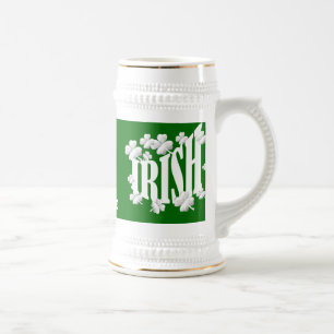 Caneca De Cerveja Texto em irlandês personalizado