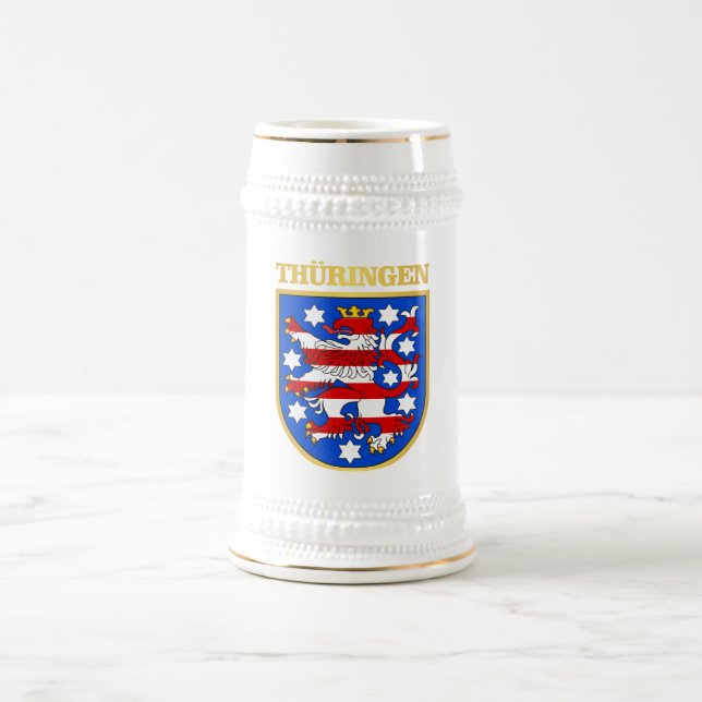 Caneca De Cerveja Thuringen (Turíngia) COA (Centro)