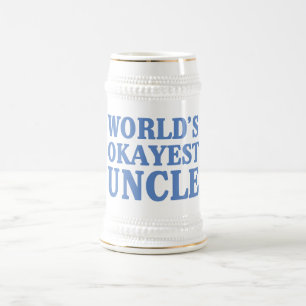 Caneca De Cerveja Tio do Okayest do mundo