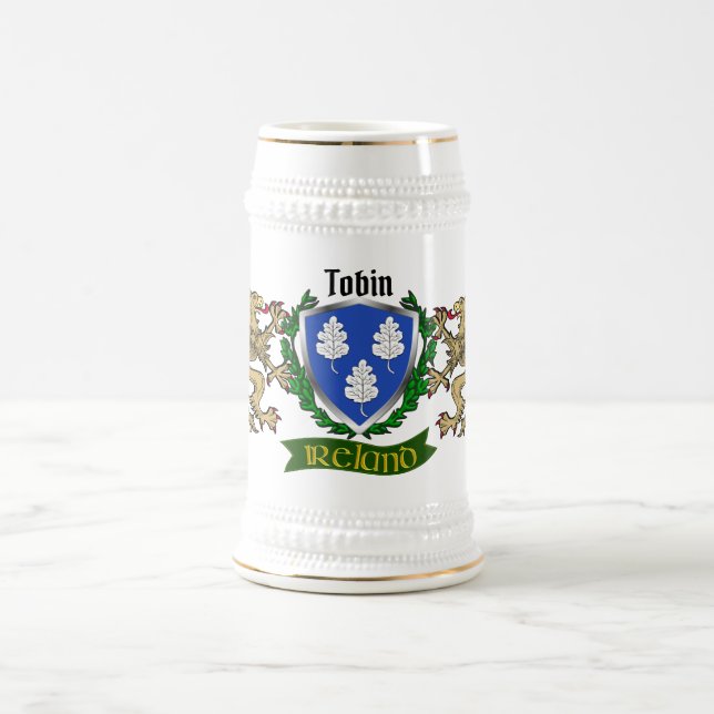 Caneca De Cerveja Tobin Irish Shield (Centro)