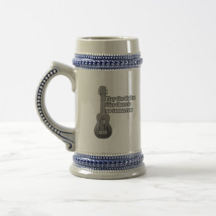 Caneca De Cerveja Toca a guitarra como se não houvesse amanhã