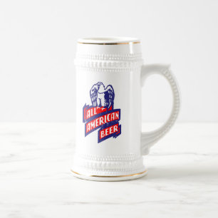 Caneca De Cerveja Toda a cerveja americana