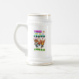 Caneca De Cerveja Três Não É Multidão É Esquadra