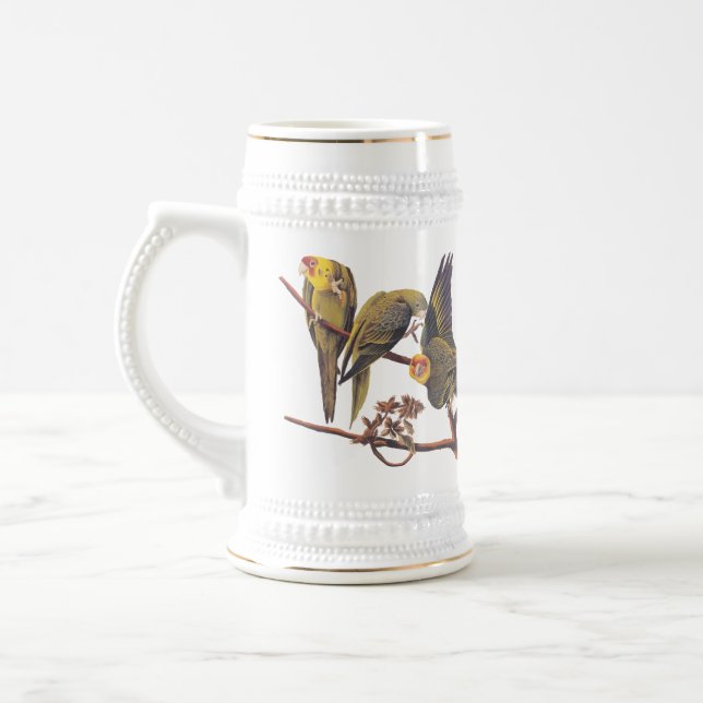 Caneca De Cerveja Trio de Peixes de Aves Extintas, Carolina, de Audu (Esquerda)