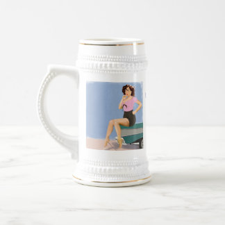 Caneca De Cerveja Troféus da parte alta da cidade da feira automóvel