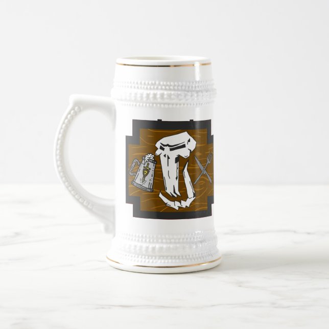 Caneca de cerveja Trollskull Tavern (Esquerda)