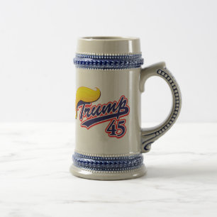Caneca De Cerveja Trump 45