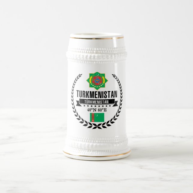 Caneca De Cerveja Turquemenistão (Centro)
