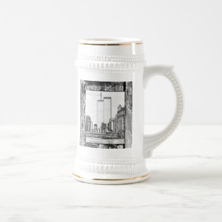 Caneca De Cerveja Twin Towers New York